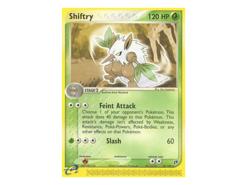 Shiftry (Reverse Holo)