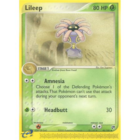 Lileep (Reverse Holo)
