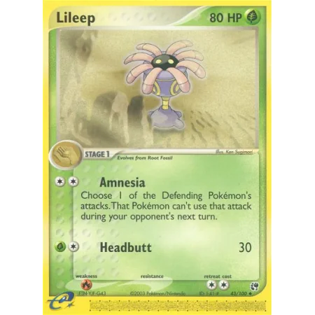 Lileep (Reverse Holo)