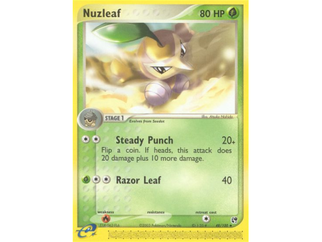 Nuzleaf (Reverse Holo)