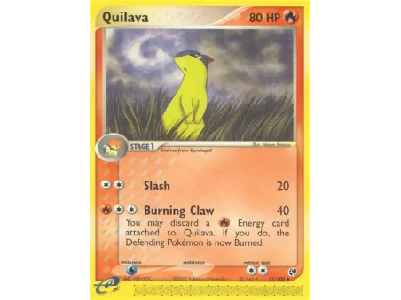 Quilava (Reverse Holo)