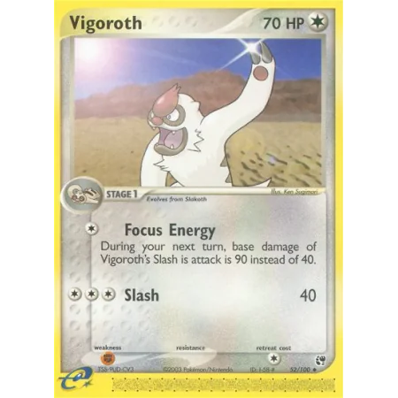 Vigoroth (Reverse Holo)