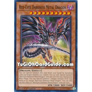 Red - Eyes Darkness Metal Dragon (Common)