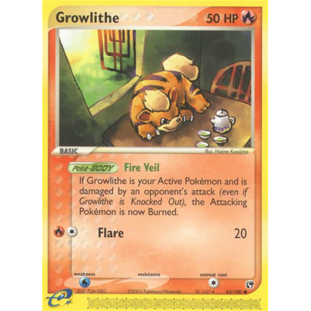 Growlithe (Reverse Holo)