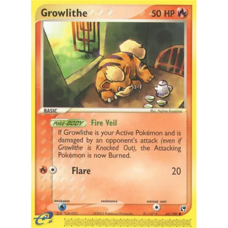 Growlithe (Reverse Holo)