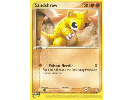 Sandshrew (Reverse Holo)