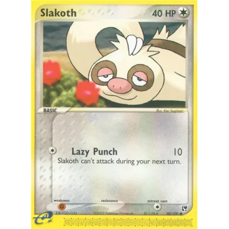 Slakoth (Reverse Holo)