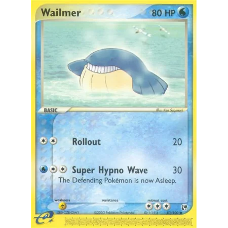 Wailmer (Reverse Holo)