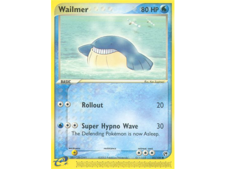 Wailmer (Reverse Holo)