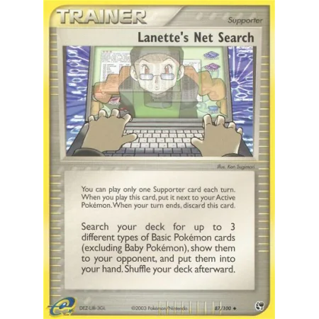 Lanette's Net Search (Reverse Holo)