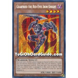Gearfried the Red-Eyes Iron Knight (Secret Rare)