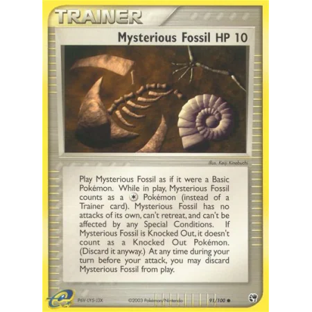 Mysterious Fossil (Reverse Holo)