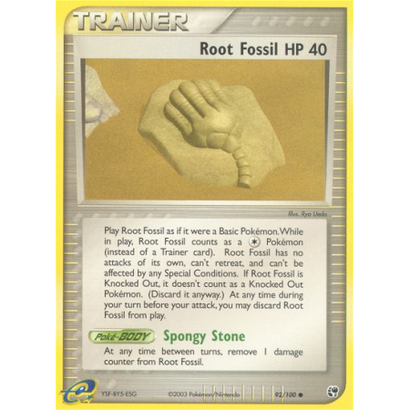 Root Fossil (Reverse Holo)