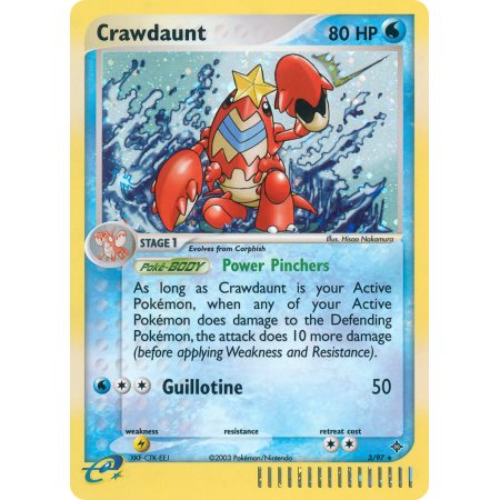 Crawdaunt (Holo)
