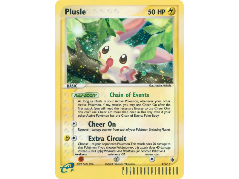 Plusle (Reverse Holo)