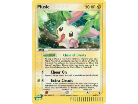 Plusle (Reverse Holo)