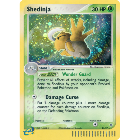 Shedinja (Reverse Holo)