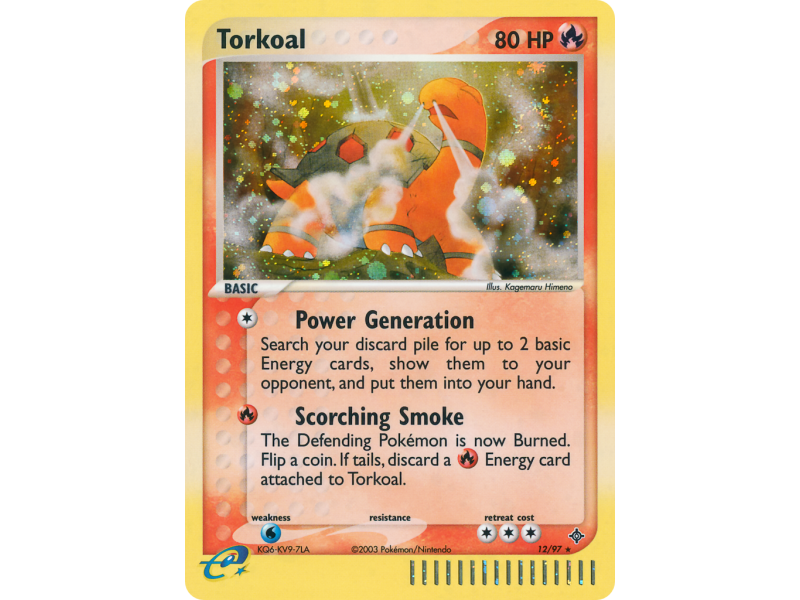 Torkoal (Holo)
