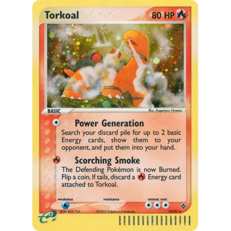 Torkoal (Reverse Holo)