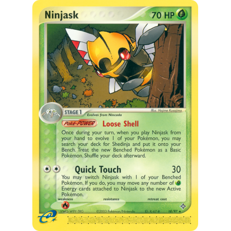 Ninjask (Reverse Holo)