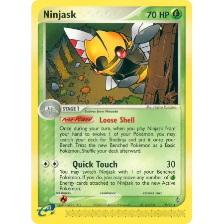Ninjask (Reverse Holo)
