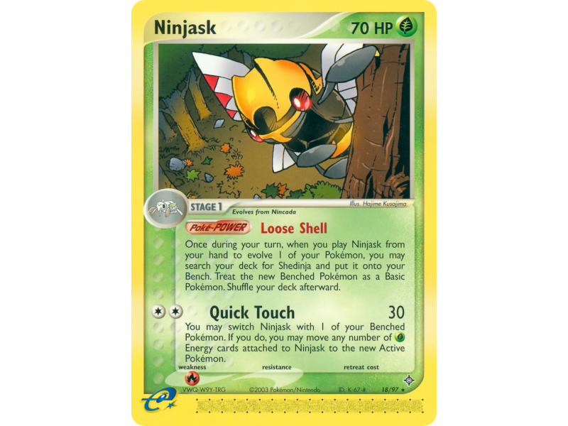 Ninjask (Reverse Holo)