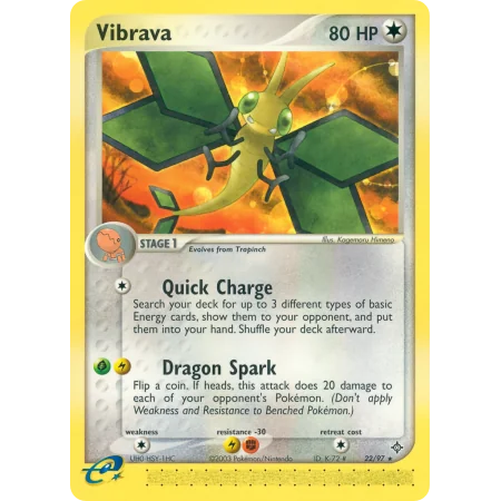 Vibrava (Reverse Holo)