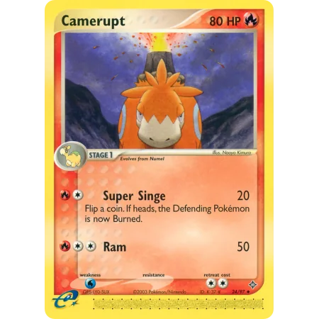 Camerupt (Reverse Holo)