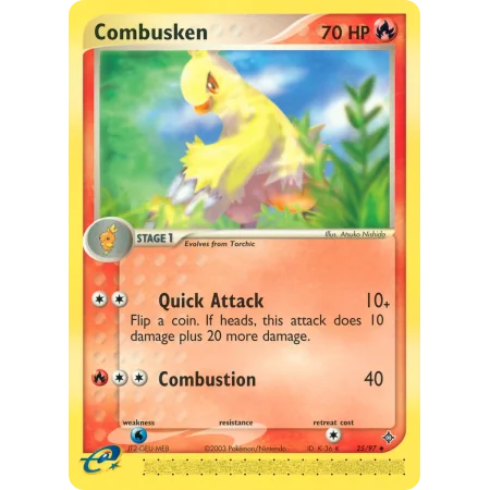 Combusken (Reverse Holo)