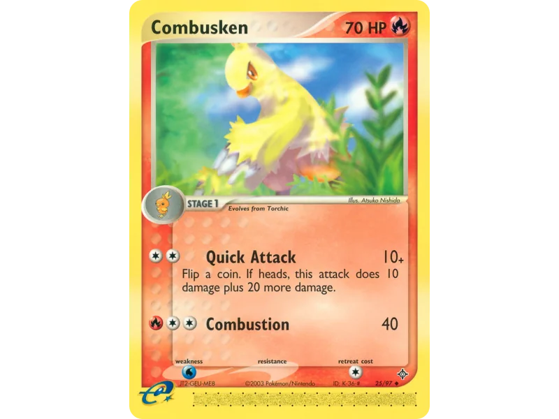Combusken (Reverse Holo)