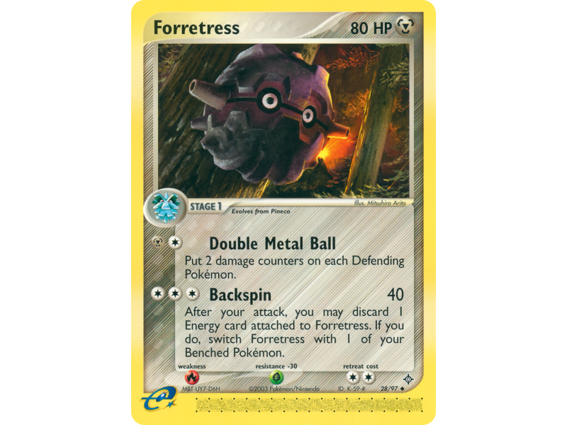 Forretress (Reverse Holo)