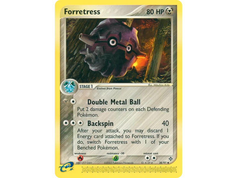 Forretress (Reverse Holo)
