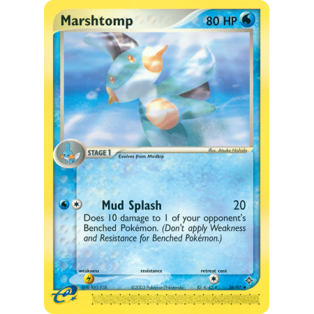 Marshtomp (Reverse Holo)