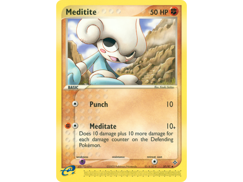 Meditite (Reverse Holo)