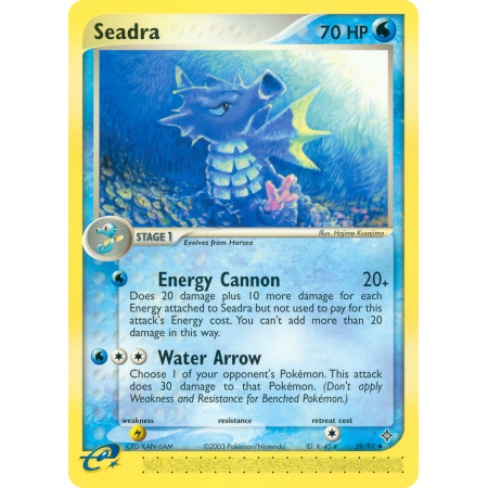 Seadra (Reverse Holo)