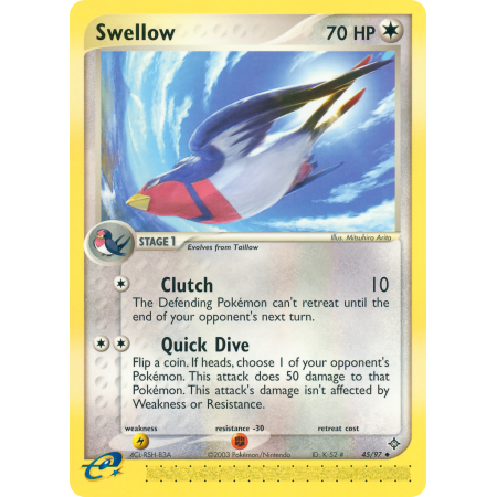Swellow (Reverse Holo)