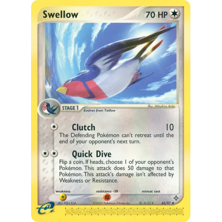 Swellow (Reverse Holo)