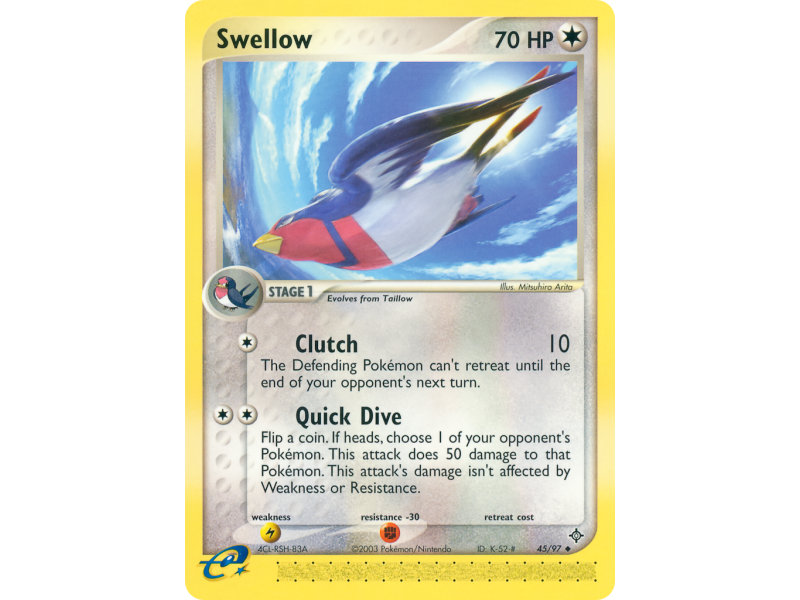 Swellow (Reverse Holo)