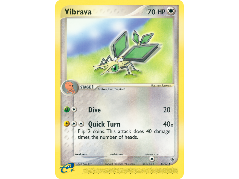 Vibrava (Reverse Holo)