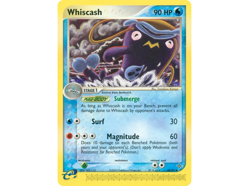 Whiscash (Reverse Holo)
