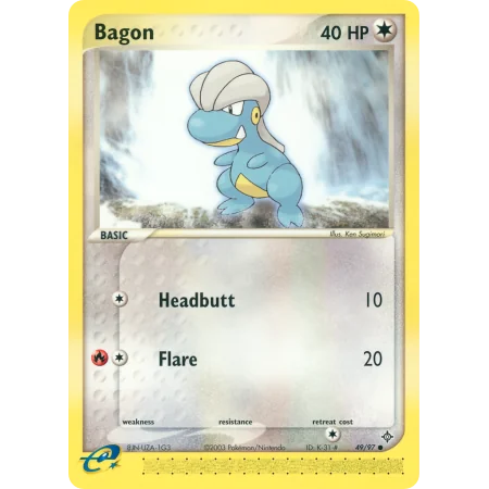 Bagon (Reverse Holo)