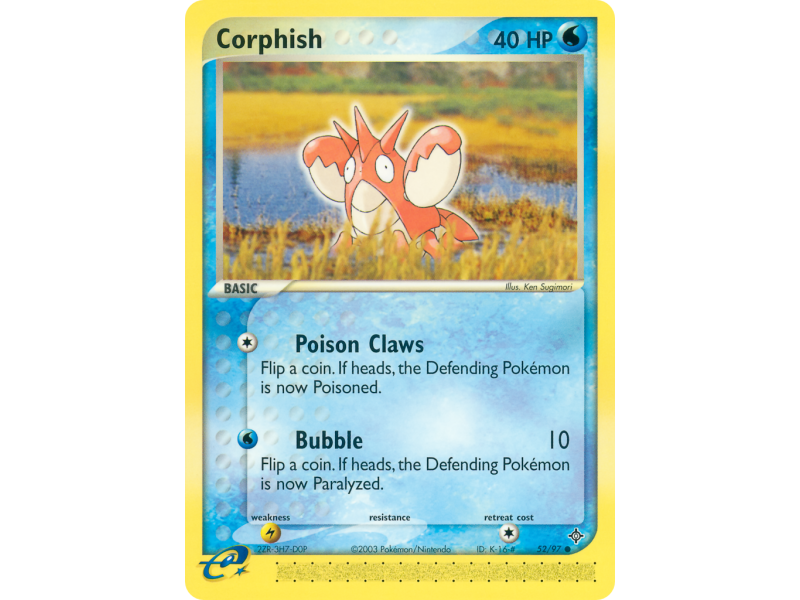 Corphish (Reverse Holo)