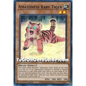 Amazoness Baby Tiger (Ultra Rare)