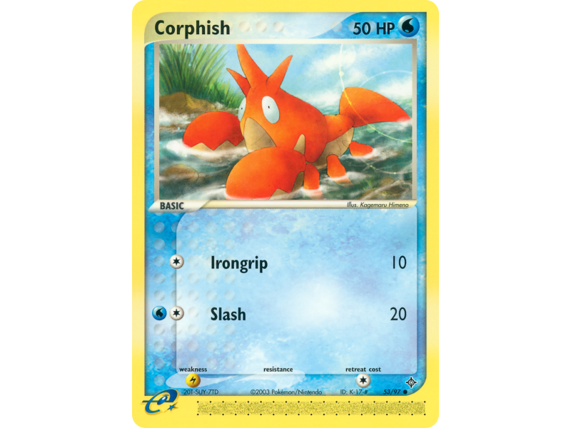 Corphish (Reverse Holo)