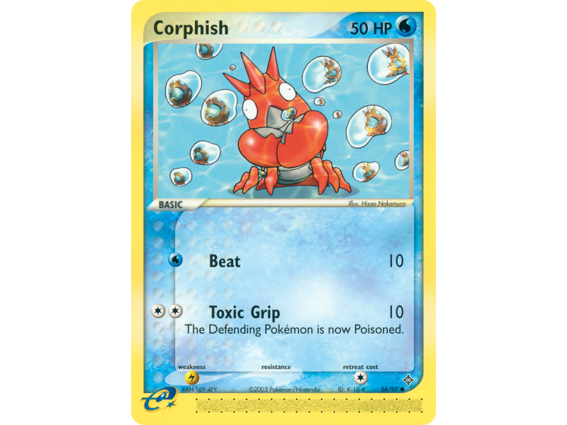 Corphish (Reverse Holo)
