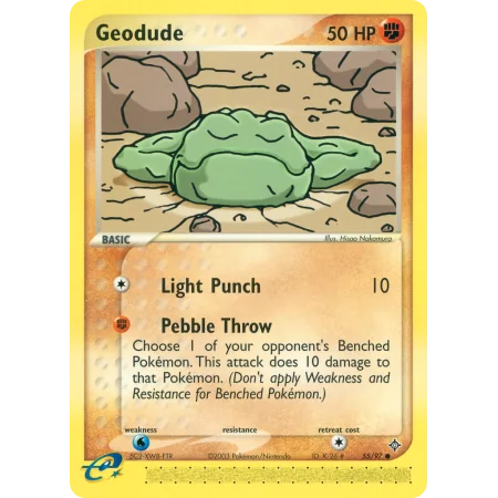Geodude (Reverse Holo)