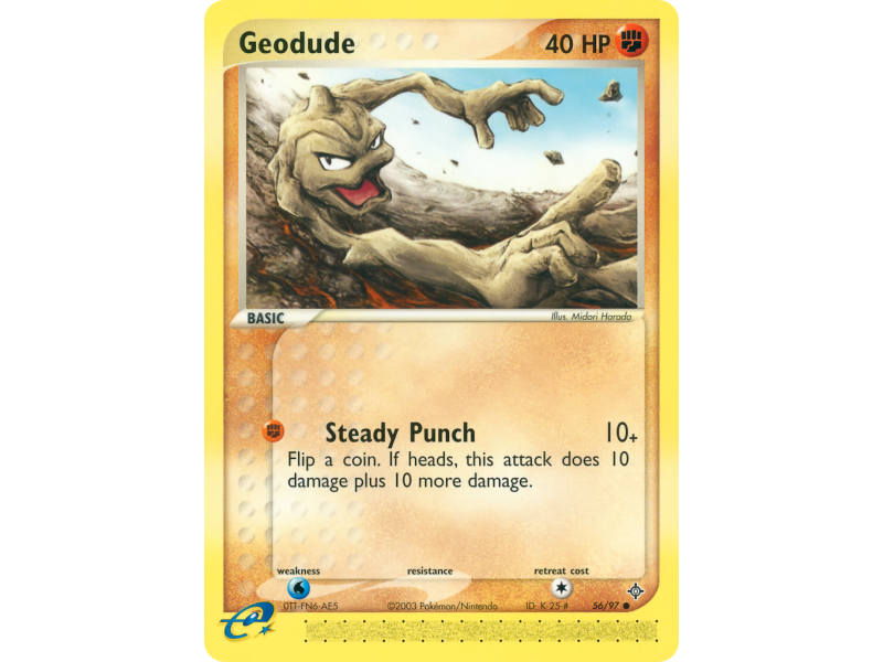 Geodude (Reverse Holo)