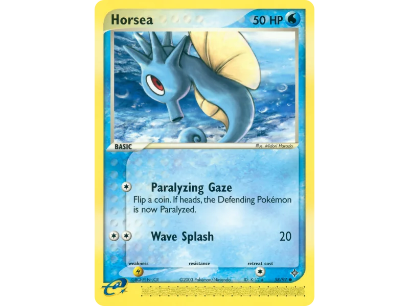 Horsea (Reverse Holo)