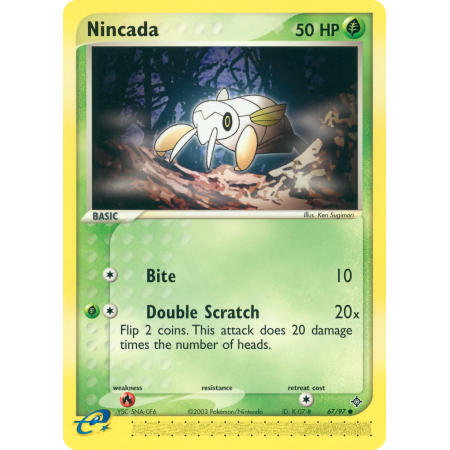Nincada (Reverse Holo)