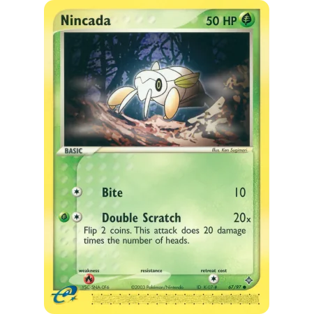 Nincada (Reverse Holo)